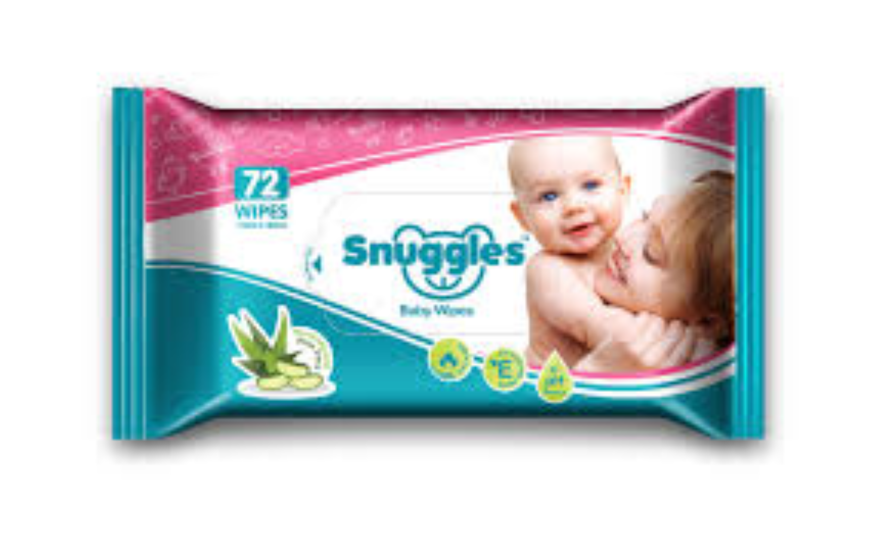 SNUGGLES BABY WIPES FTP 72'S